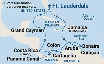 12 dnevno krstarenje Panama kanalom uz Kostariku i Karibe sa brodom Carribean i Emerald Princess