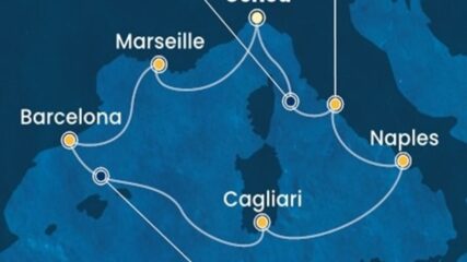 Krstarenje Zapadnim Mediteranom Brodom Costa Smeralda