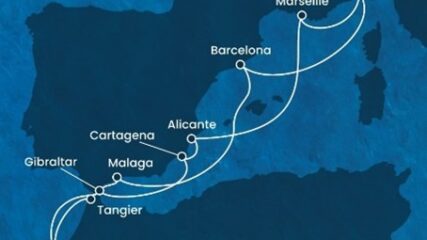 Grupno Krstarenje Španjolska, Gibraltar I Maroko Brodom Costa Diadema