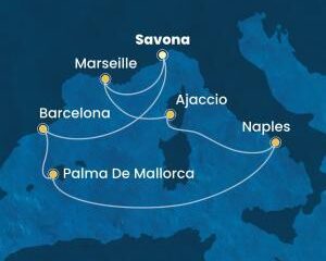 Grupno Krstarenje Zapadnim Mediteranom Brodom Costa Fascinosa