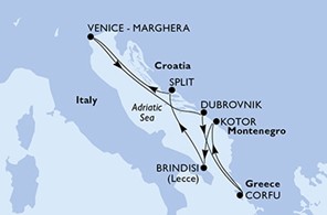 Krstarenje Istočnim Mediteranom – MSC Armonia 2026.