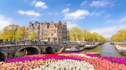 Amsterdam i Keukenhof